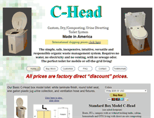 Tablet Screenshot of c-head.com